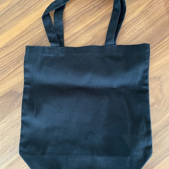 NEW Black Tote Bag Dance Themed NWOT - Picture 3 of 3